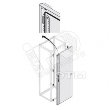 Дверь глухая IP65 H=1800 мм W=250 мм