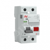 Устройство защитного отключения DV 2P 40А/100мА (AC) AVERES (rccb-2-40-100-ac-av)