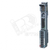 Блок базовый SIMATIC ET 200SP BU15-P16 A0 2B/T тип А1 втычные клеммы без дополнительных клемм