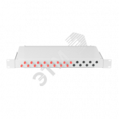 Оптический кросс 19, 1U, 16 портов FC/UPC, SM 9/125 OS2, стальной, серый (NMF-RP16FCUS2-WS-ES-1U-GY)