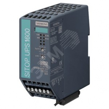 Блок бесперебойного электропитания SITOP UPS1600 10A USB с USB-интерфейсом вход - DC 24 V выход - DC 24 V/10 A (6EP4134-3AB00-1AY0)
