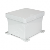 Корпус PolyBox 326 х 276 х 185 мм, 4 винта, серая крышка, PC, IP66 / IP68 / IP69