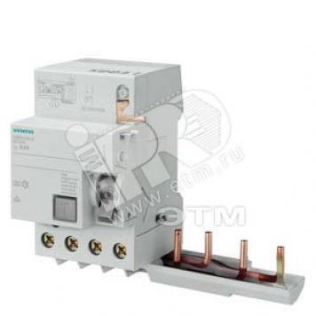 Блок защиты дифференциальный 3п А 0.3-63А 0.3А 400В АС (5SM2635-6)