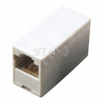 Проходник компьютерный RJ-45(8P-8C) cat 5e (гнездо-гнездо) (etm03-0101)