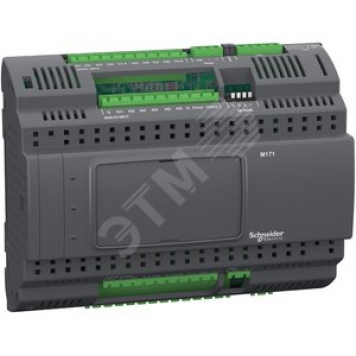 Контроллер программируемый ПЛК Modicon M171 без дисплея 27 I/Os Modbus (TM171PBM27R)