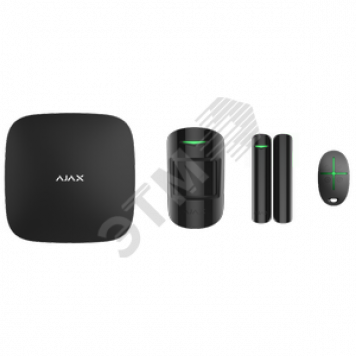 Комплект смарт-сигнализации с Hub Plus (StarterKit plus Black (Hu)