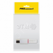 Разъем антенный на кабель, (гнездо-TV), белый PROconnect (etm05-2043-7)