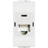 Розетка компьютерная light RJ 45 UTP категория 5E 110