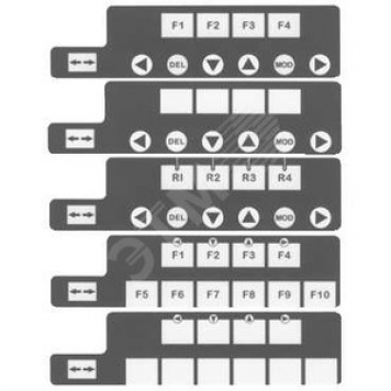 ЛИСТ С МАРКИРОВКОЙ КЛ.ДЛЯ XBT RT500 (XBLYRT00)