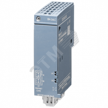 Адаптер сетевой SIMATIC ET 200SP BA 2XLC, 2хLC оптических разъема для подключения к PROFINET