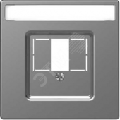 Накладка центральная D-Life для TAE/Audio/USB сталь нержавеющая SD