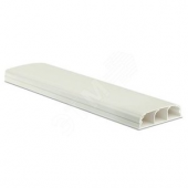 Кабель-канал 90x25 плинтусный треxсекционный с крышкой IN-Liner FRONT (09200)