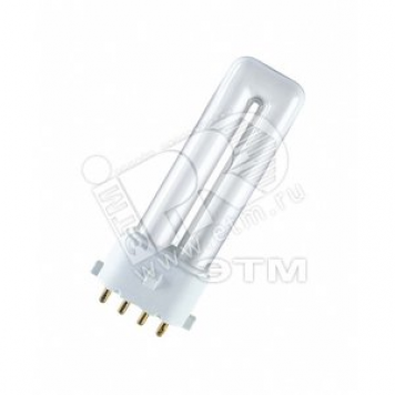 Лампа энергосберегающая КЛЛ 11Вт Dulux S/Е 11/840 4p 2G7 (020181)
