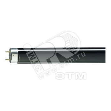Лампа линейная люминесцентная ЛЛ УФ 18вт TLD 18/108 G13 черная колба (928048010805)