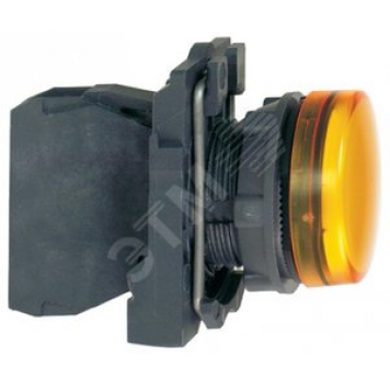Лампа сигнальная 22В 230/240V желтая (XB5AVM5)