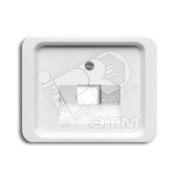 ALPHA Накладка комп. розетки*1 W (BJE1803-24) (1753-0-8436)