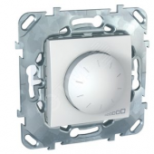 UNICA Диммер поворотный 400W в рамку белый (MGU5.511.18ZD)