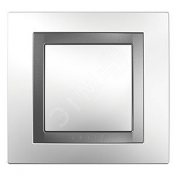 UNICA Вставка декоративная серебро (MGU4.000.60)