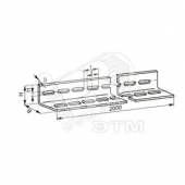Перфоуголок 60х40х2000 грунтованный 4 К242 (К242У2)