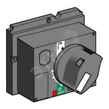 Рукоятка управления черная GV7AP03 (GV7AP03)