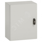 Шкаф металлический Atlantic IP55 IK10 RAL7035 500x400x200 вертикальный (35503)
