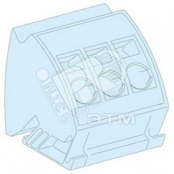 Блок заземления 3х16мм (4шт)