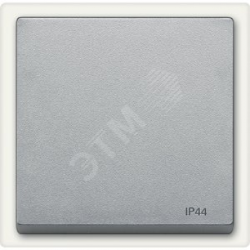 Merten Клавиша 1шт алюминий IP44 (MTN433060)