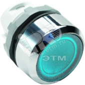 Кнопка MP2-21L синяя с подсветкой с фиксацией низкая (1SFA611101R2104)