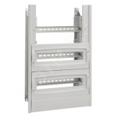 Шасси модульные с лицевой панелью для Atlantic/Inox/Marina 600x400x250 RAL7035 (36103)