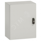 Шкаф металлический Atlantic IP55 IK10 RAL7035 600x400x200 вертикальный (35504)