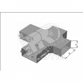 Короб крестообразный У1095 У3 (У1095У3)