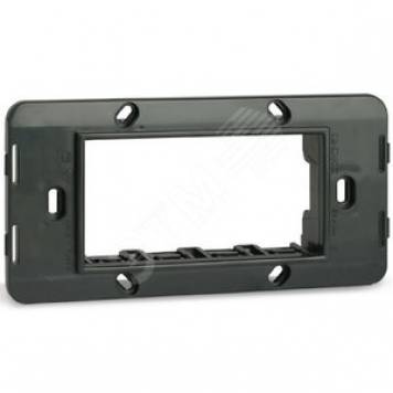 BRAVA Каркас 2 поста 4 модуля черный IN-Liner FRONT (75021N)