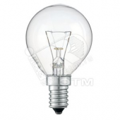 Лампа накаливания декоративная ДШ 60вт P45 230в E14 (шар) (926000005022)