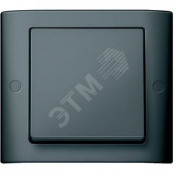 Aquades Клавиша 1шт IP44 антрацит