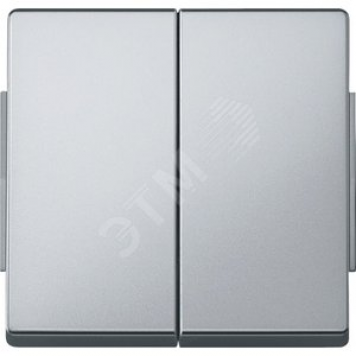 Aquades Клавиша 2шт IP44 алюминий (MTN343560)