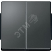 Aquades Клавиша 2шт IP44 антрацит