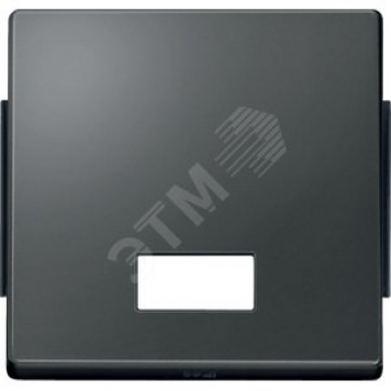 Aquades Клавиша 1шт с подсветкой IP44 антрацит (MTN343814)