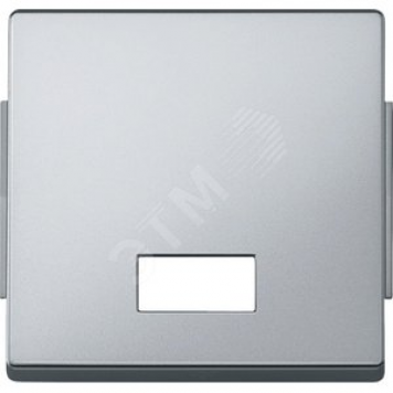 Aquades Клавиша 1шт с подсветкой IP44 алюминий (MTN343860)