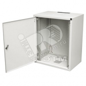 Шкаф настенный 19 дюймовый SJ2 12U 604x600х600 серый (собранный) (WZ-3715-01-08-011)