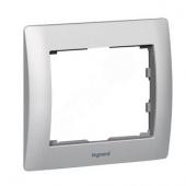 Galea Life Рамка 1 пост Brushed Aluminium (771951)