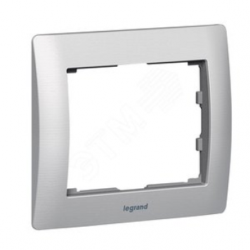 Galea Life Рамка 1 пост Brushed Aluminium (771951)