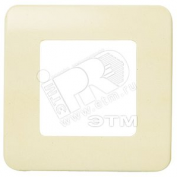 STYLO Рамка 1 пост c фиксатором бежевая (2271.3 BM)