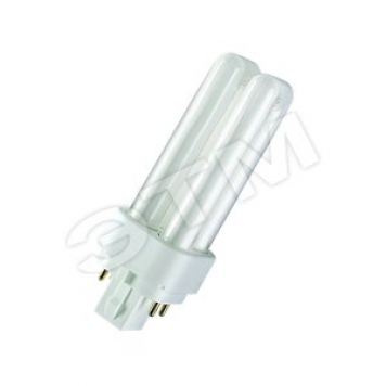 Лампа энергосберегающая КЛЛ 18вт Dulux D/Е 18/830 4p G24q-2 (327211)