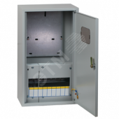 Щит учетно-распределительный навесной ЩРУн-1/9о IP31 с окном 400х300х140 (mb23-1/9)