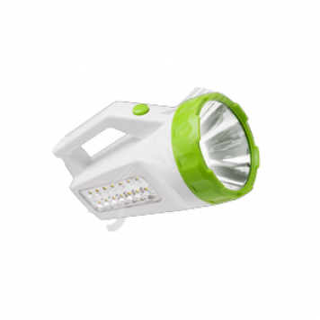 Фонарь-прожектор аккумуляторный KOCAccu678Ex, 3W LED + 16 SMD LED, аккум. 4V 1,2Ah, 240Lm - 6 часов, 200 Lm - 8 часов, Космос (KOCAccu678Ex)