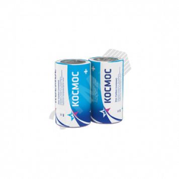Элемент питания R14 (С) 1.5V Zinc carbon 2S в шринке Космос (KOCR14)
