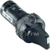 Переключатель C3SS110B-11 с фиксацией 3 позиции черный