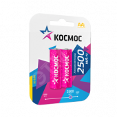 Аккумулятор 2500мАч R6 (AA) NiMH Космос (KOCR6NIMH2500MAH2BL)