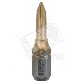 Насадка-бита Max Grip 25мм PH1 TIN (3шт) (2.607.001.544)