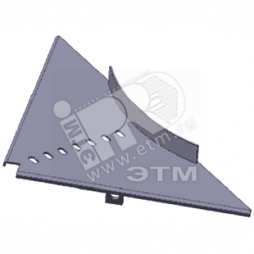 Секция НЛ-У45ц.h75 90 горизонтальный. (Н0112120440)